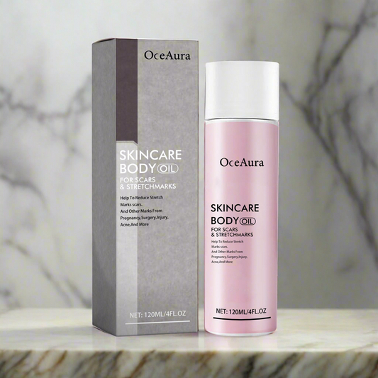 OceAura Skincare Body Oil – Fade Scars, Stretch Marks & Boost Skin Radiance